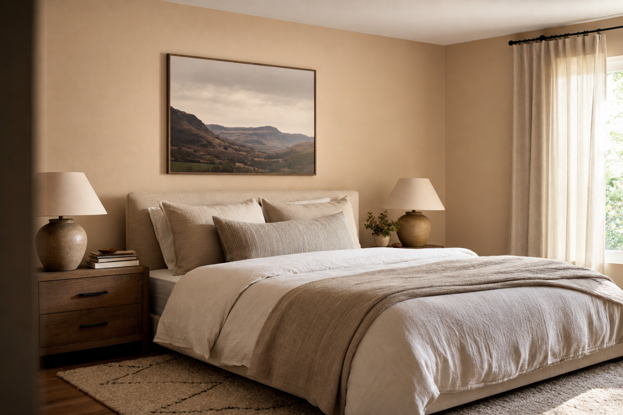Old by Benjamin Moore on interiors