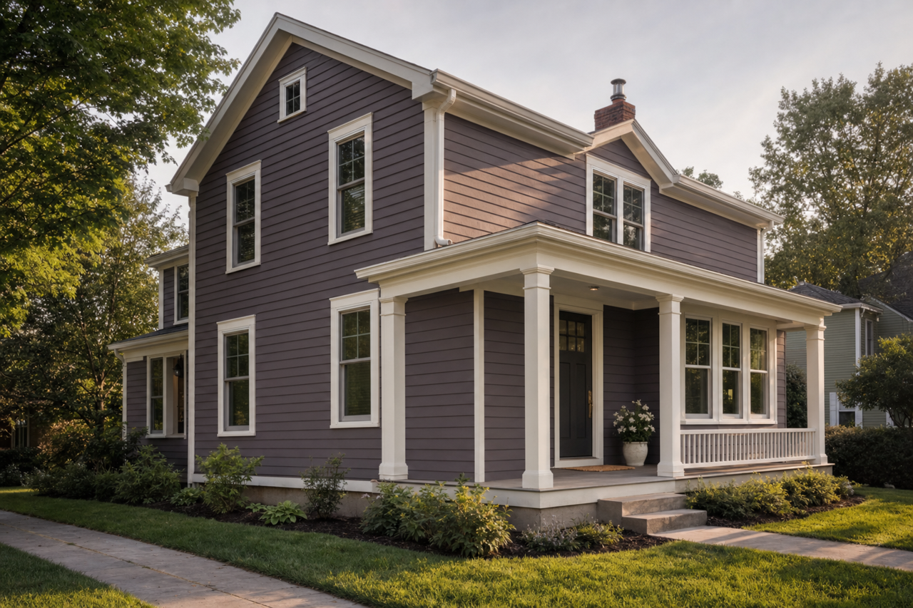 Camelot by Benjamin Moore on exterior