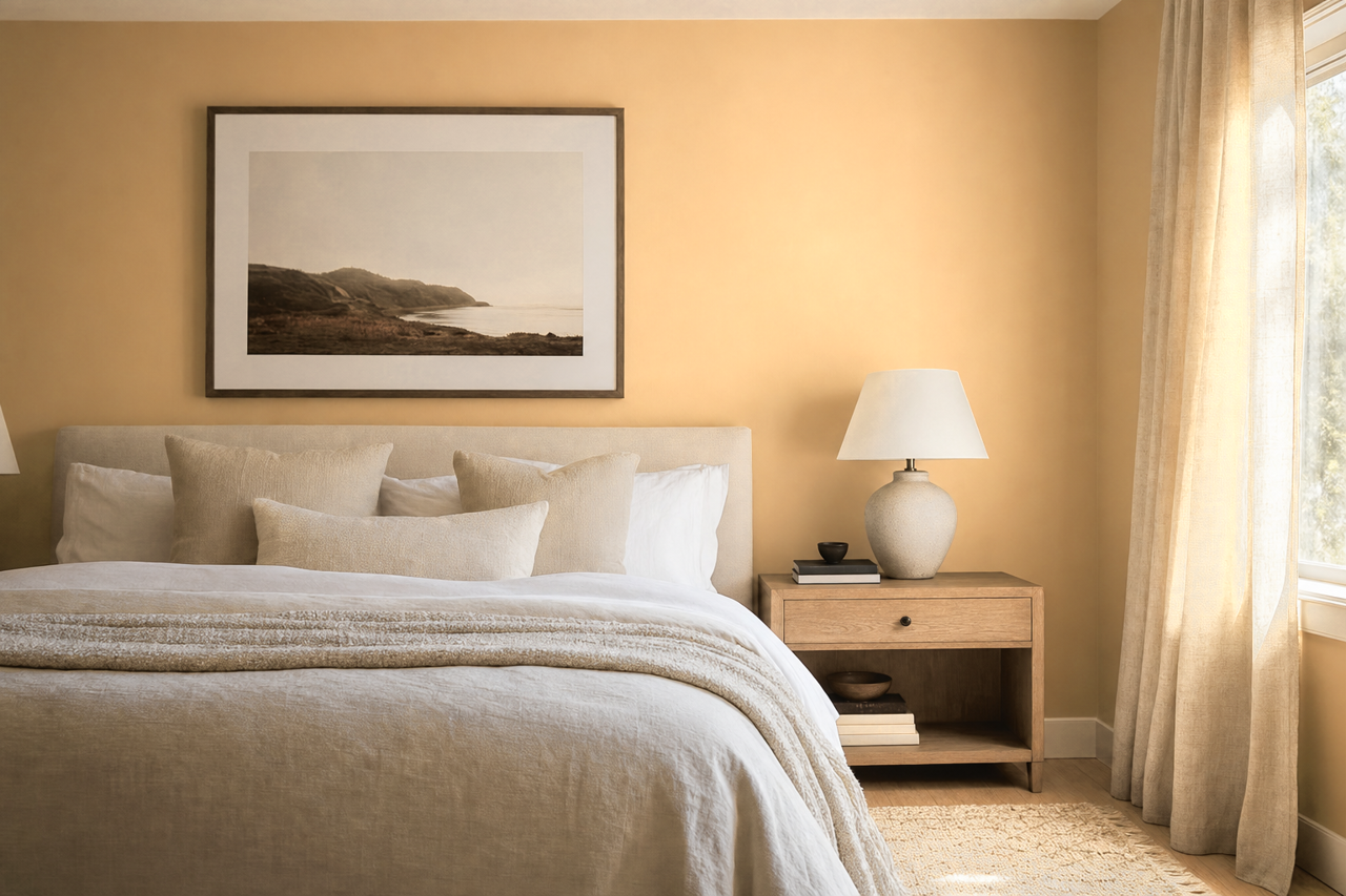 Boardwalk by Benjamin Moore on interiors