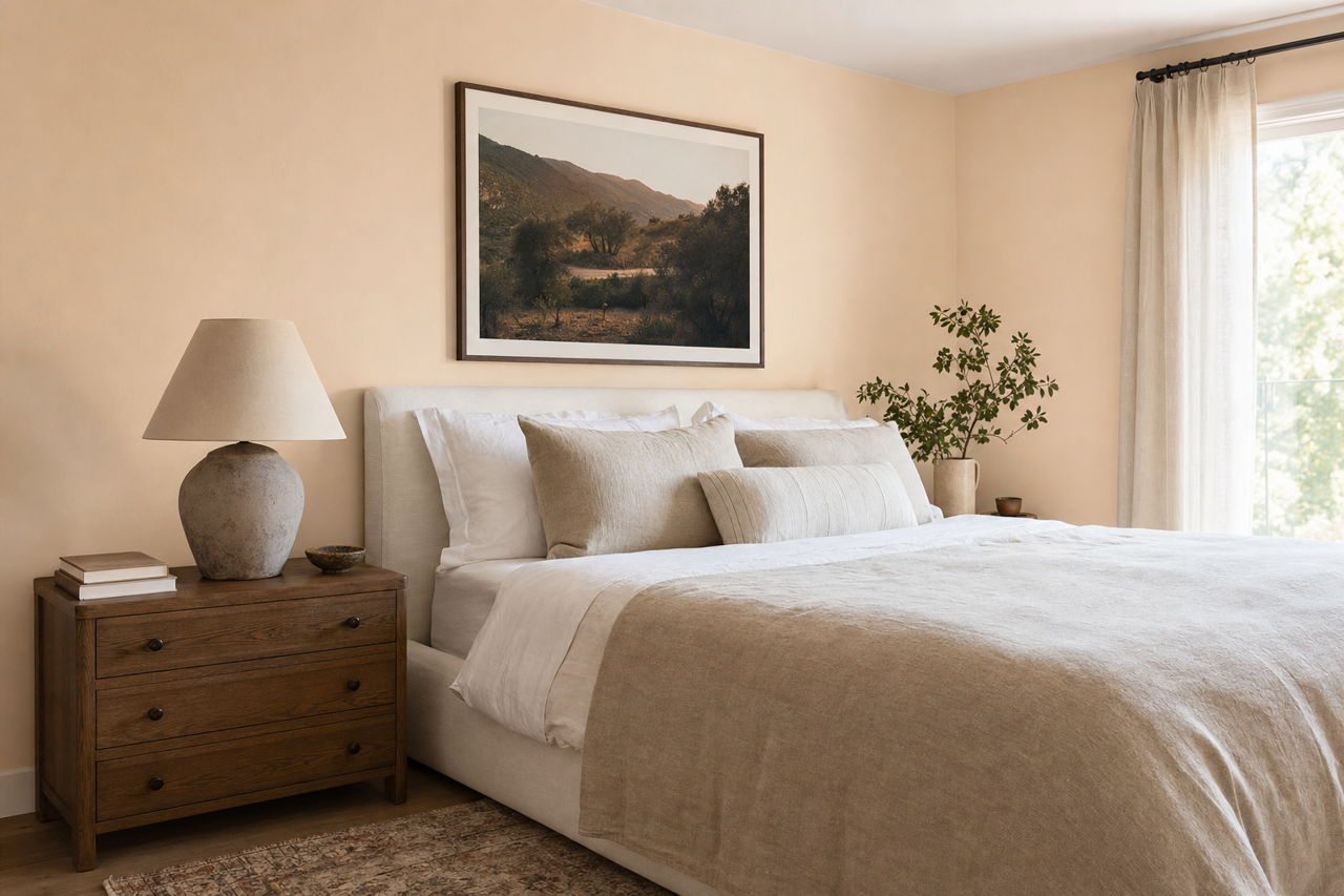 Ice by Benjamin Moore on interiors