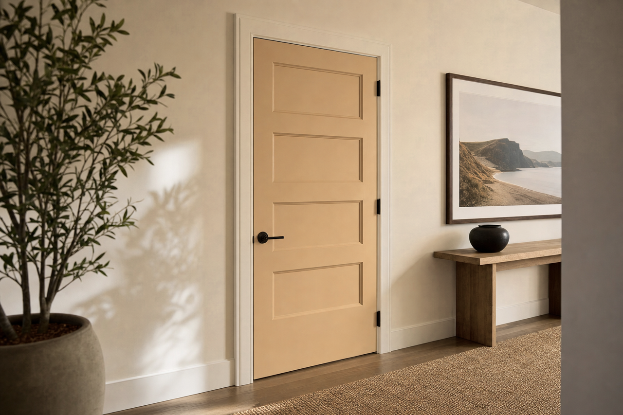 Capilano by Benjamin Moore on interior-doors