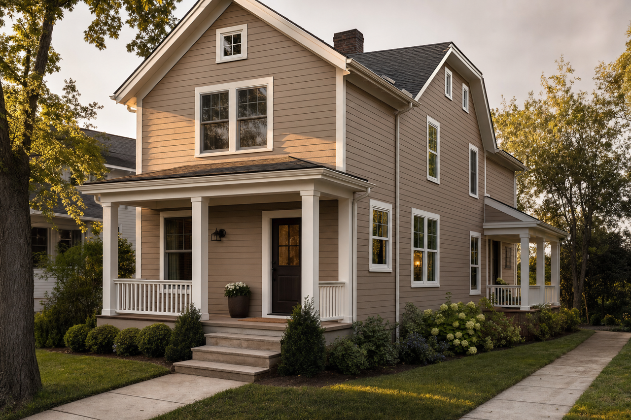 Deer by Benjamin Moore on exterior