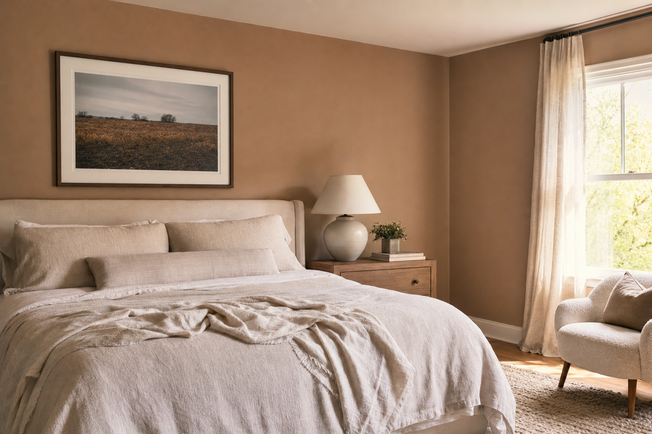 Deer by Benjamin Moore on interiors