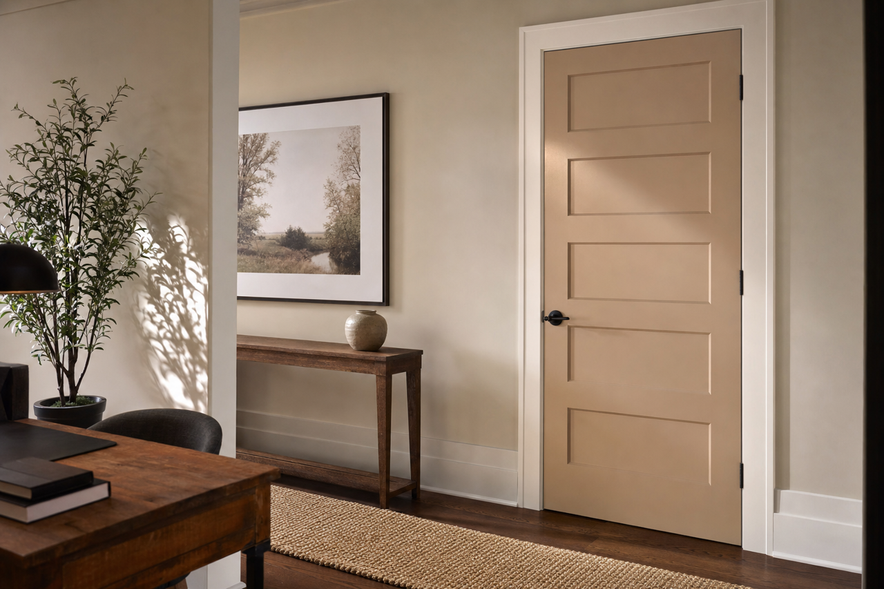 Cabot by Benjamin Moore on interior-doors