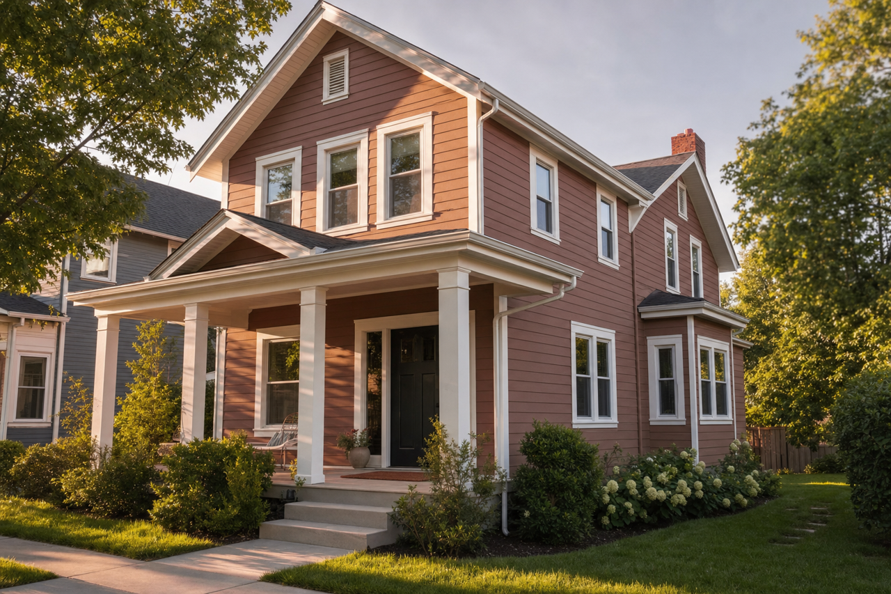 Hot by Benjamin Moore on exterior