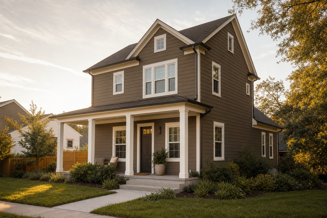 Marshlands by Benjamin Moore on exterior