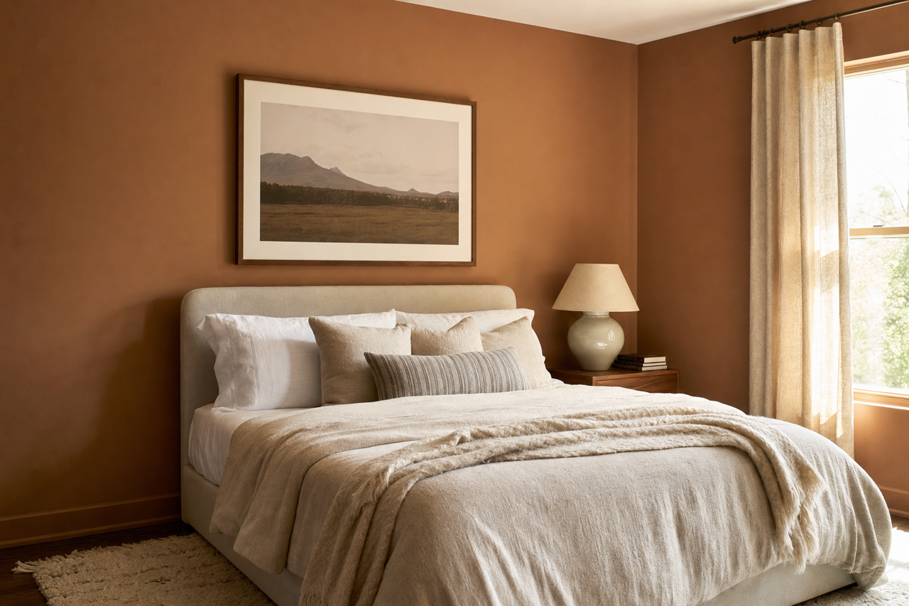 Marshlands by Benjamin Moore on interiors