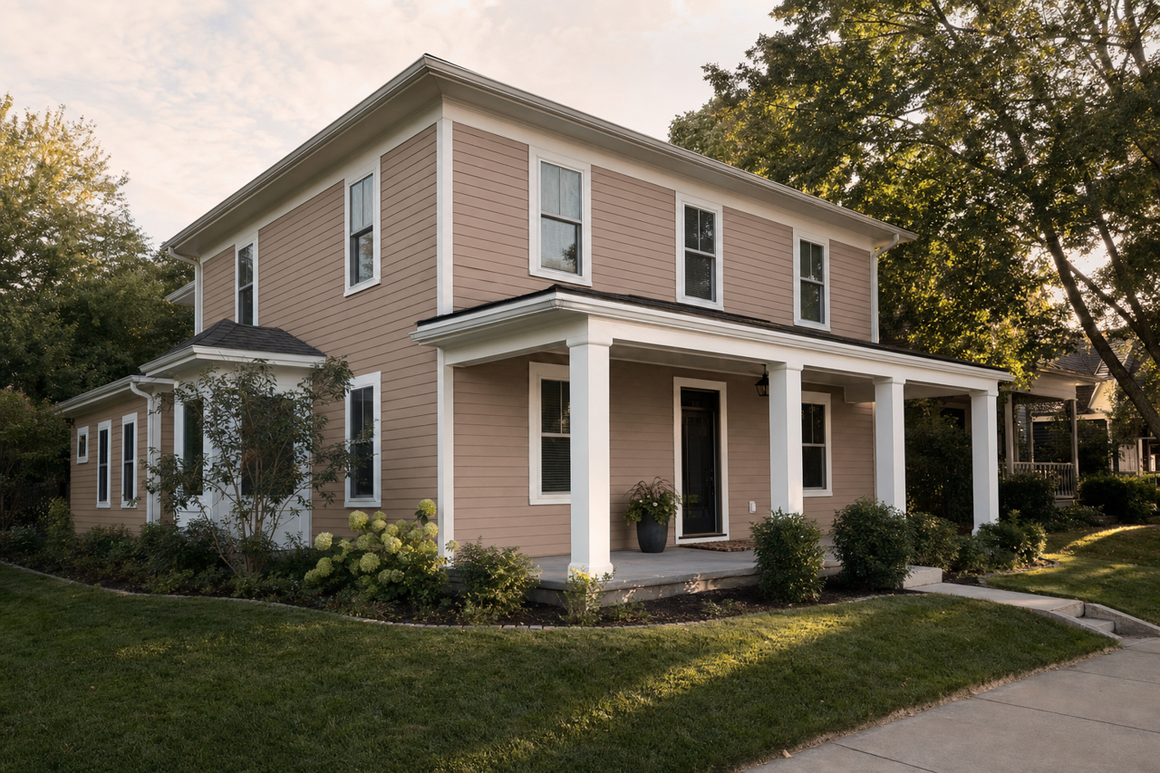 Hiking by Benjamin Moore on exterior