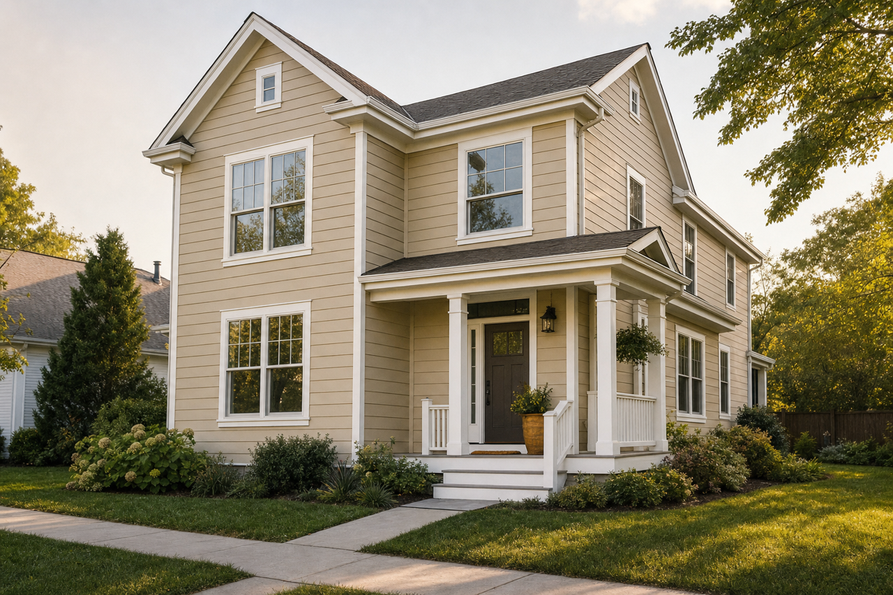 Brandon by Benjamin Moore on exterior