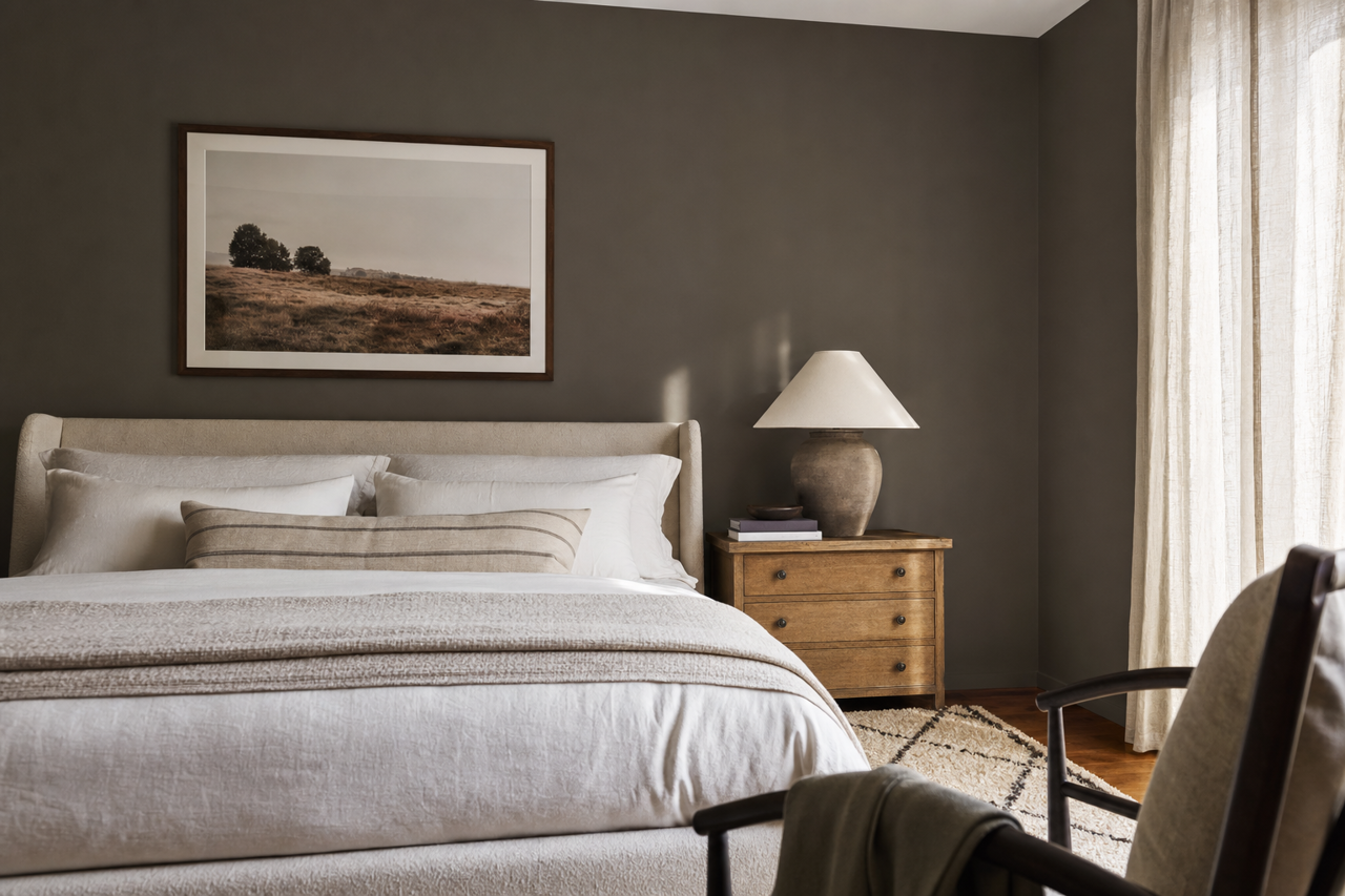 Willow by Benjamin Moore on interiors