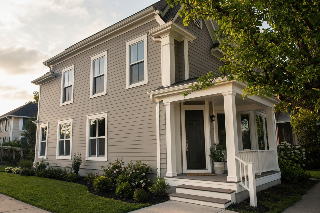 Metropolis by Benjamin Moore on exterior