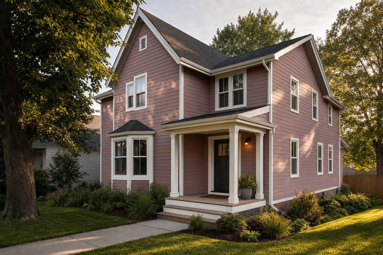 Muskoka by Benjamin Moore on exterior