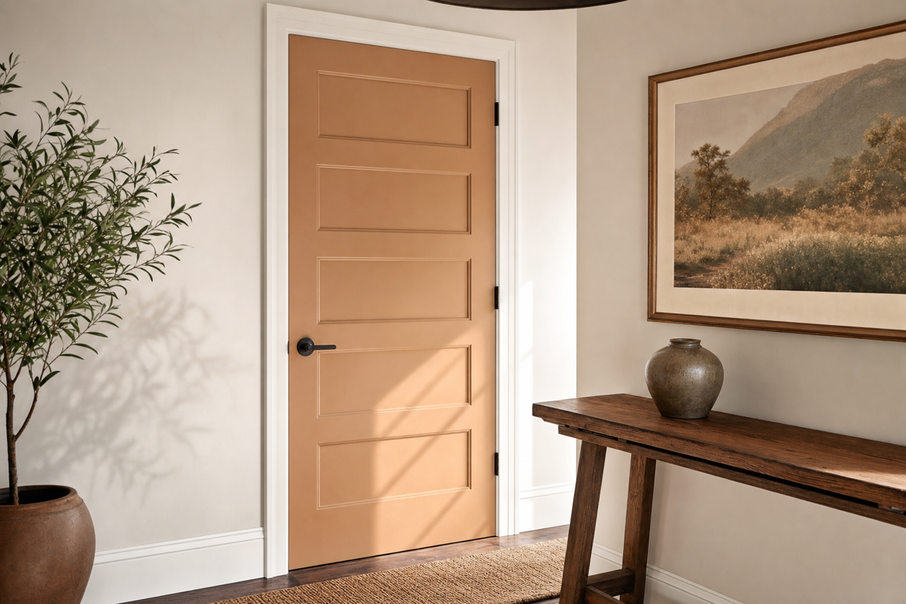 Turret by Benjamin Moore on interior-doors