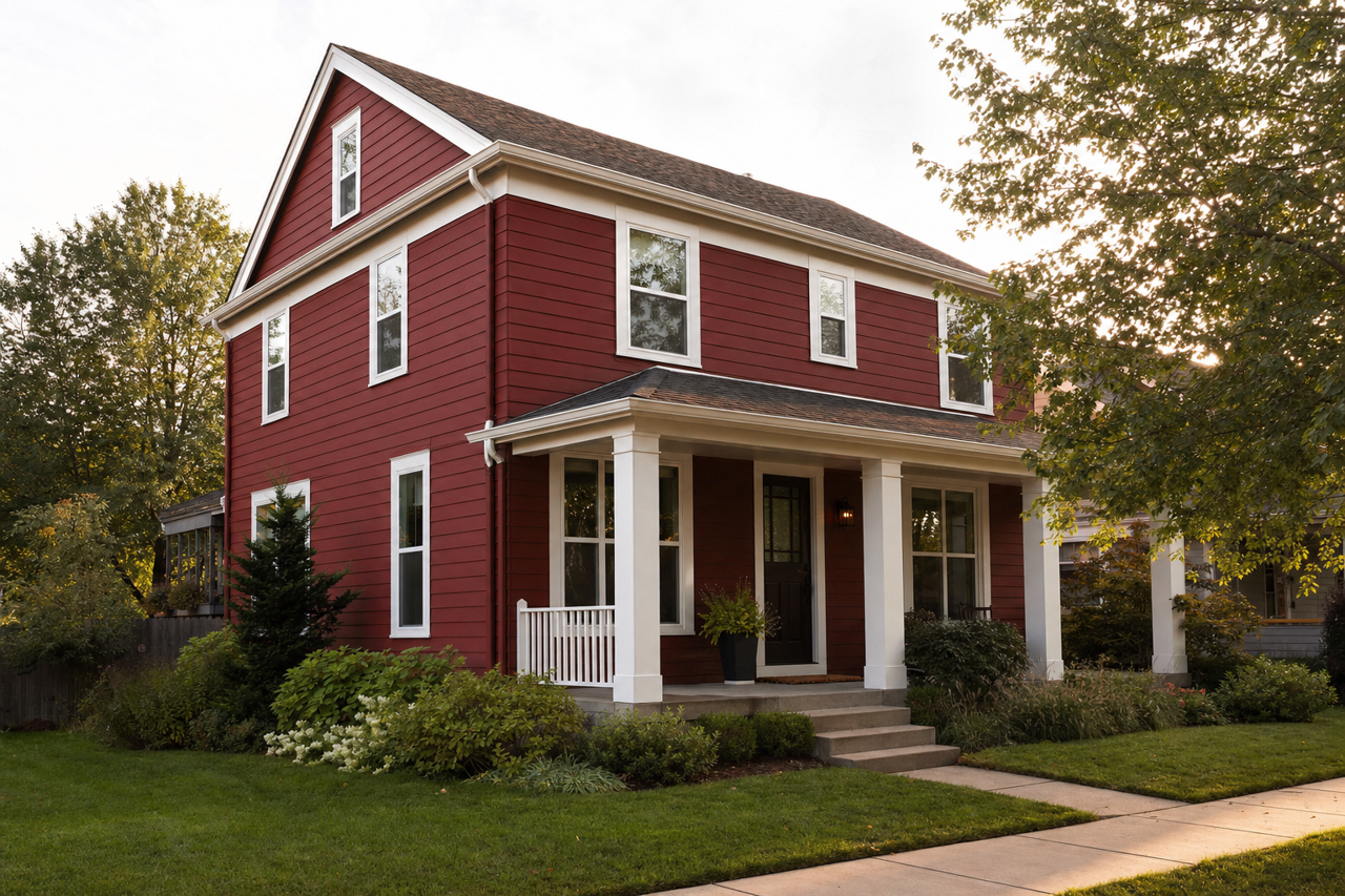 Sundried by Benjamin Moore on exterior