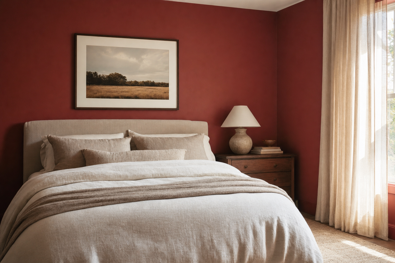 Sundried by Benjamin Moore on interiors