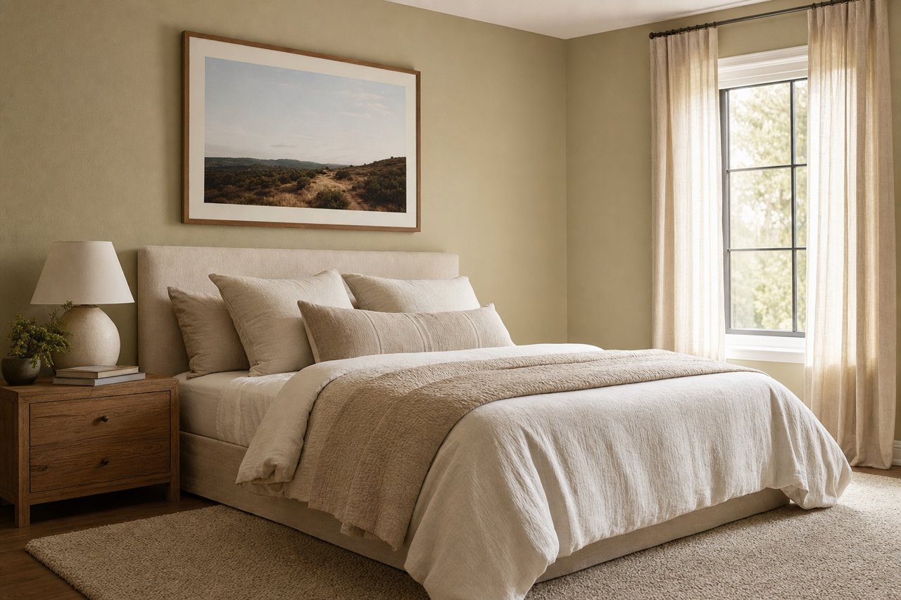 Herbes by Benjamin Moore on interiors