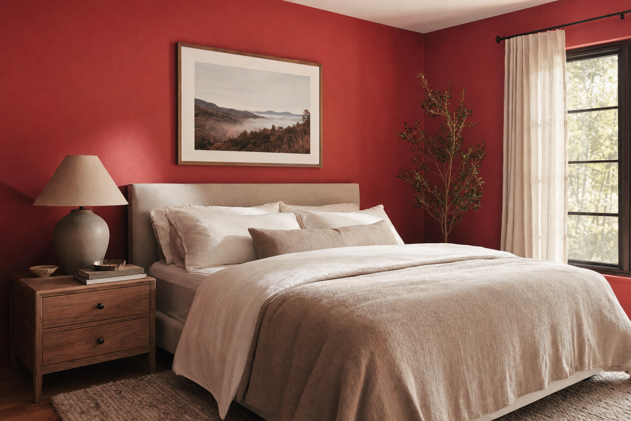 Bonaparte by Benjamin Moore on interiors