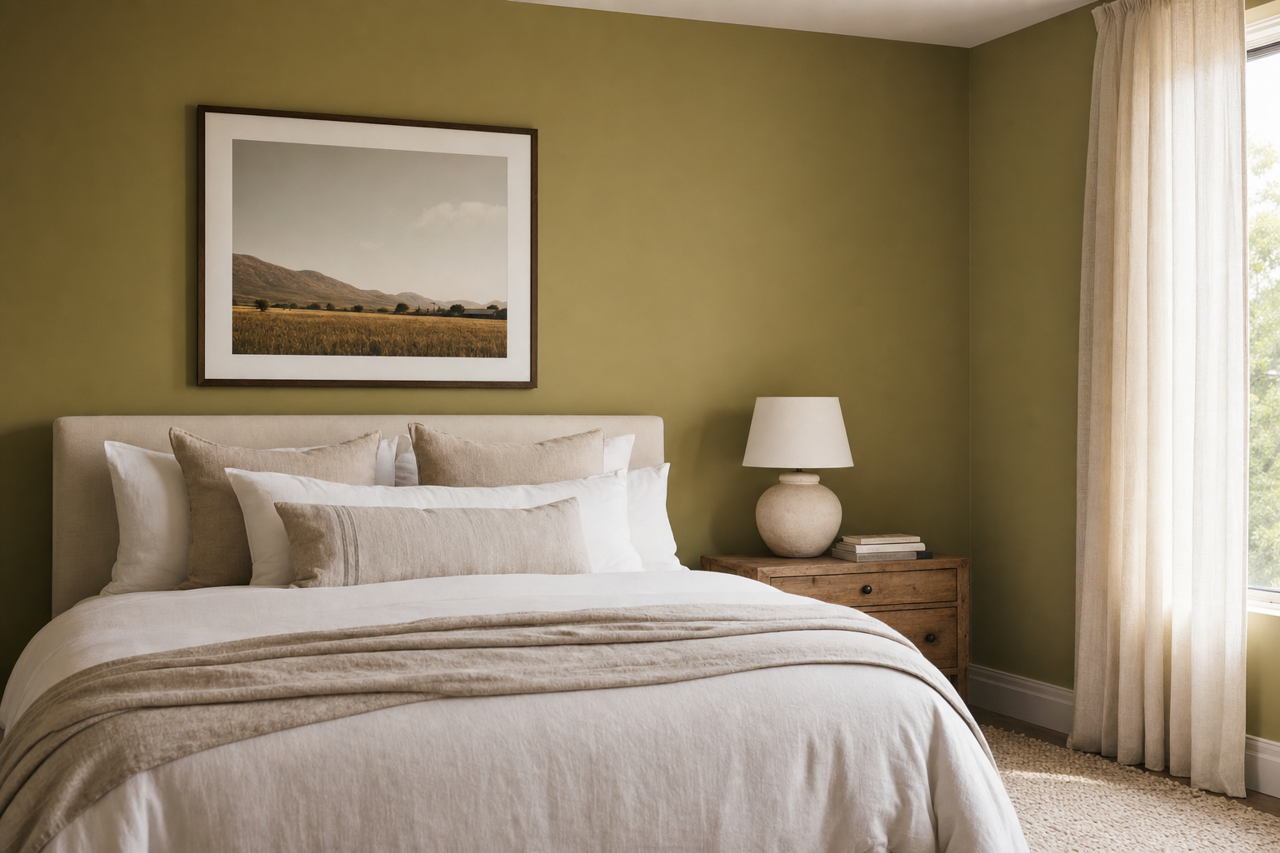 Bonsai by Benjamin Moore on interiors