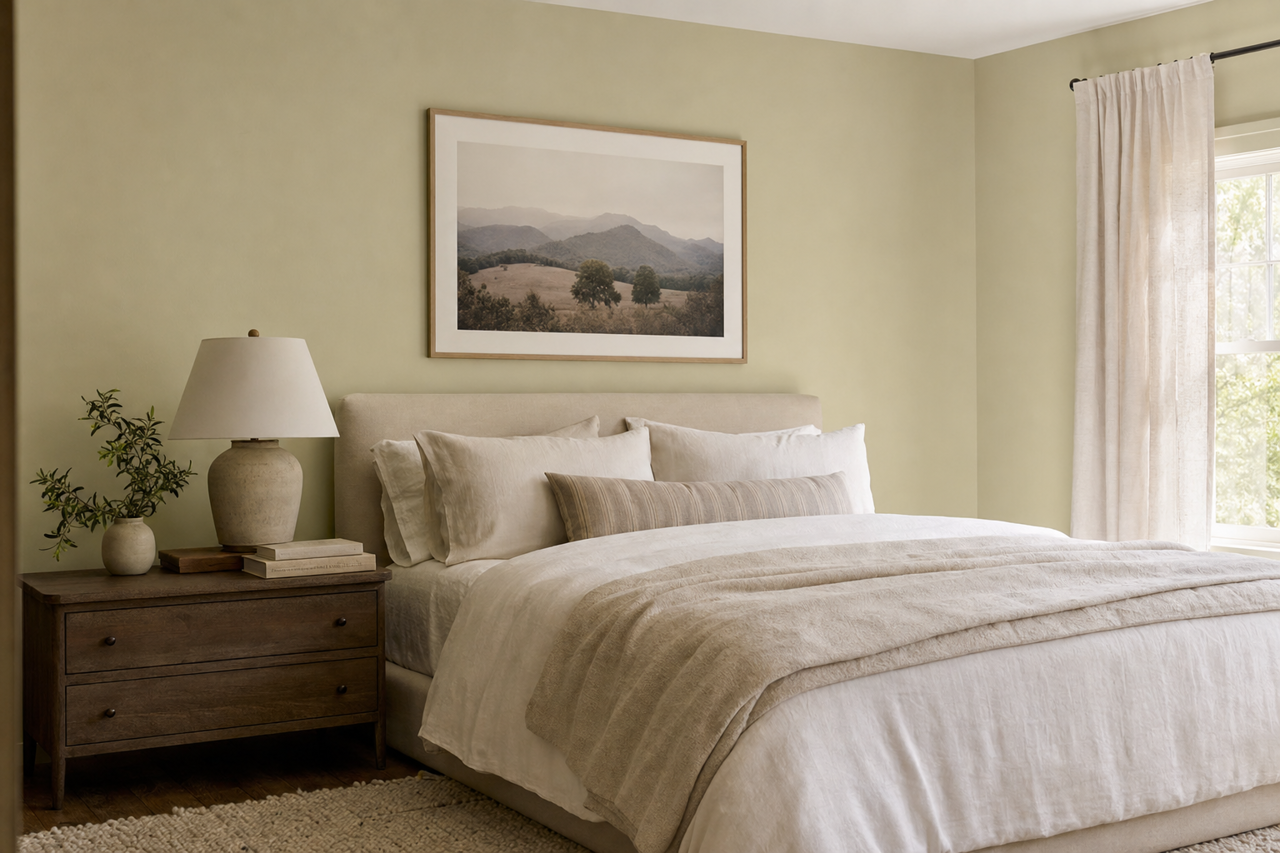 Killarney by Benjamin Moore on interiors