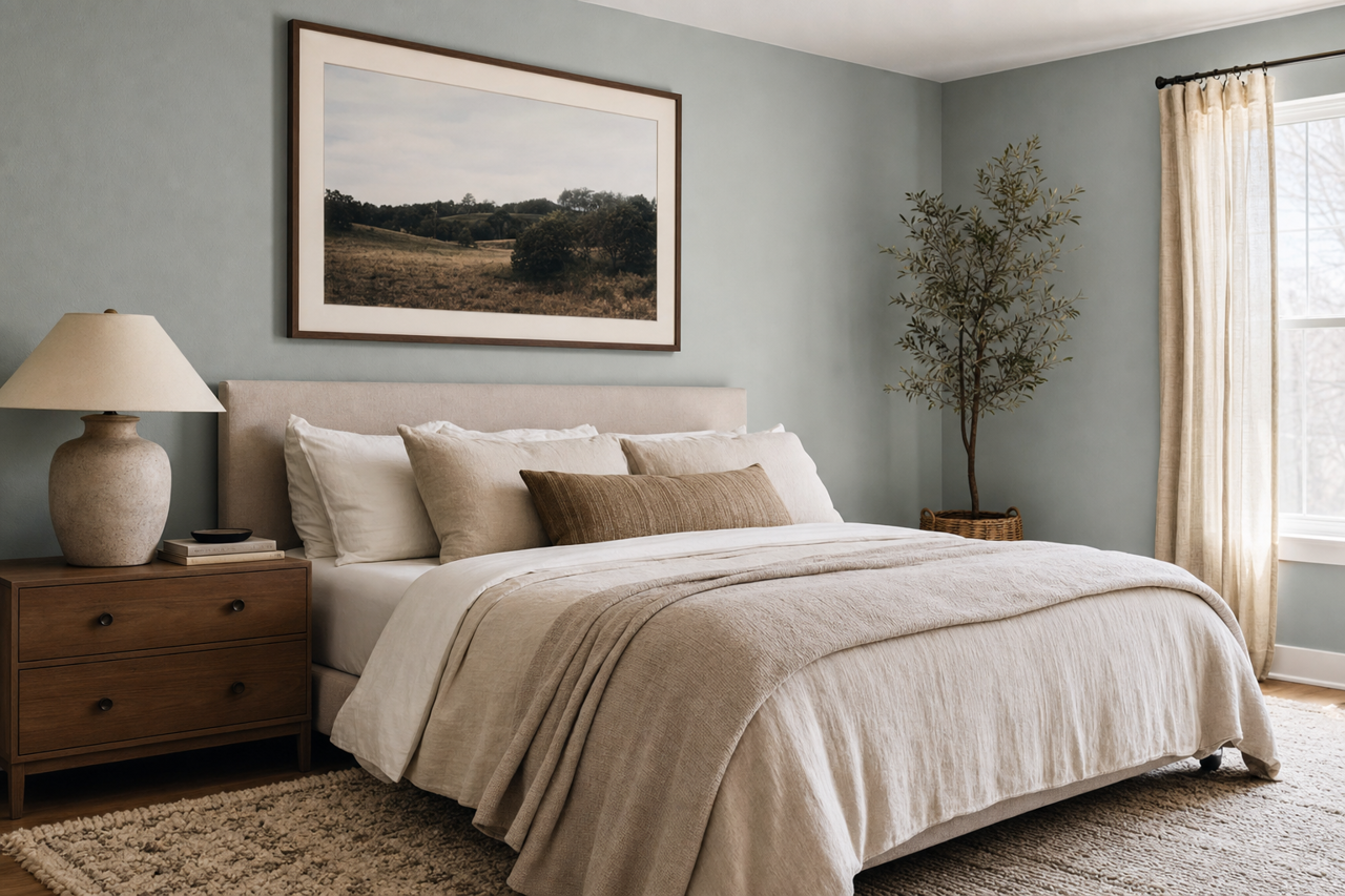 Mount by Benjamin Moore on interiors