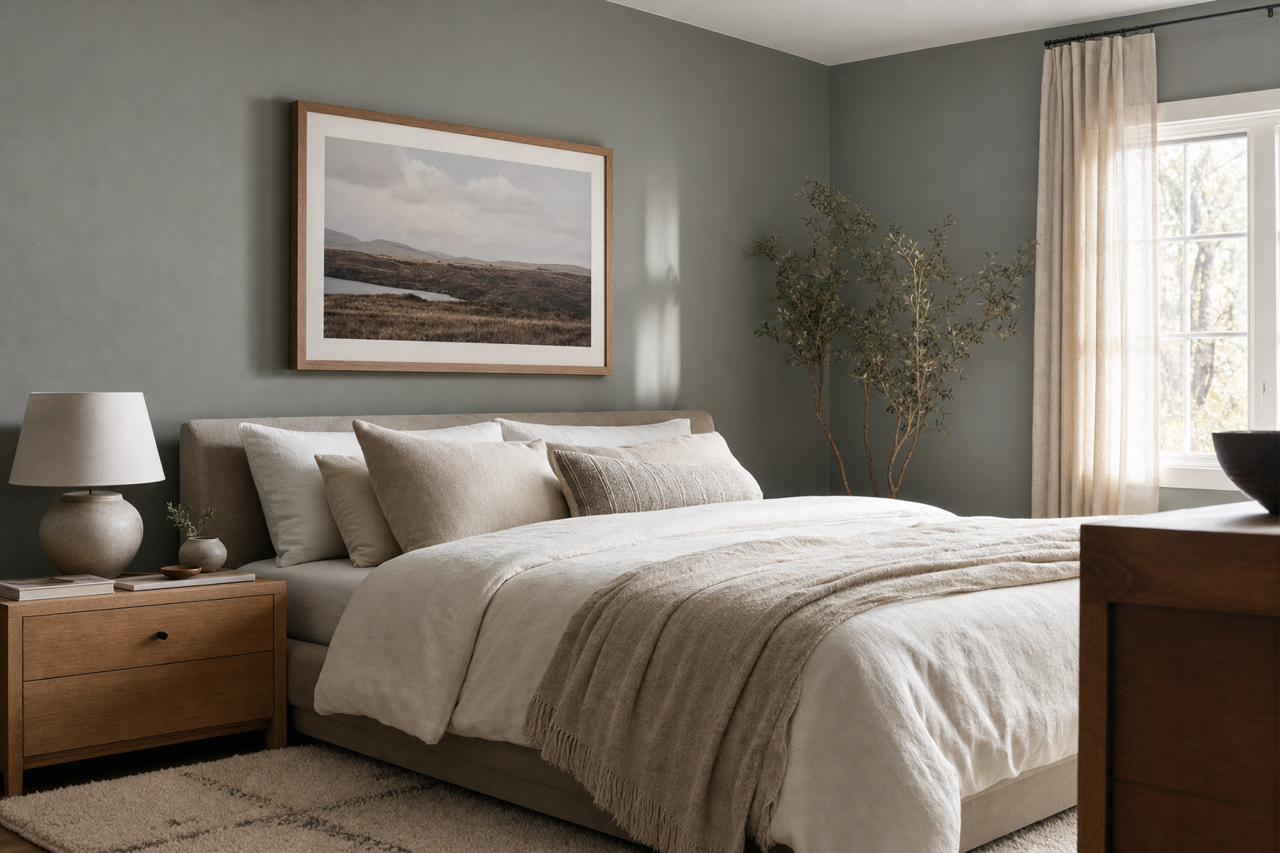 Night by Benjamin Moore on interiors