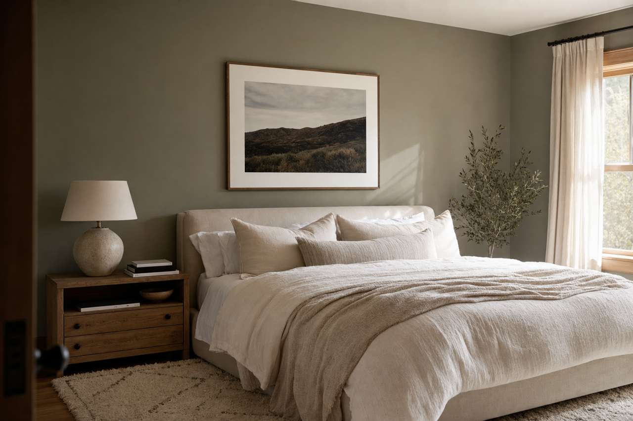 Vineland by Benjamin Moore on interiors