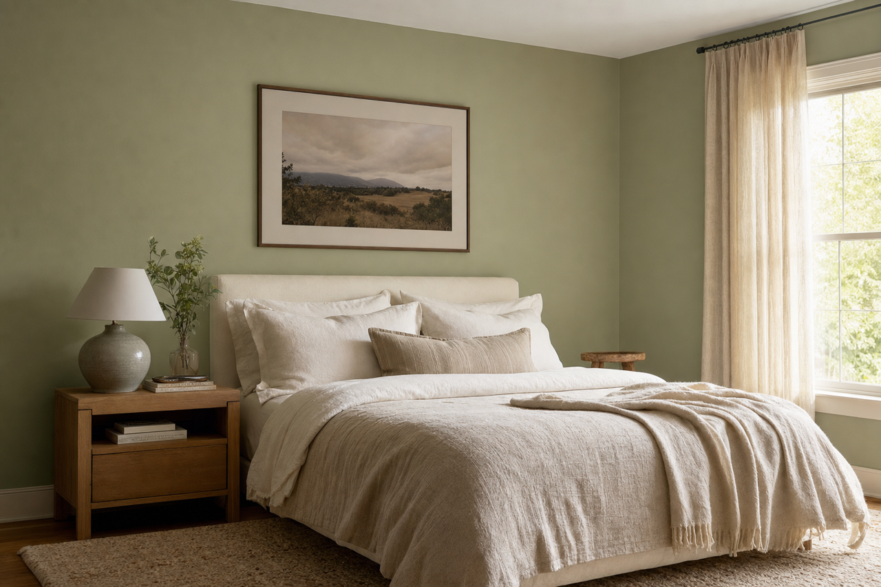 Homestead by Benjamin Moore on interiors