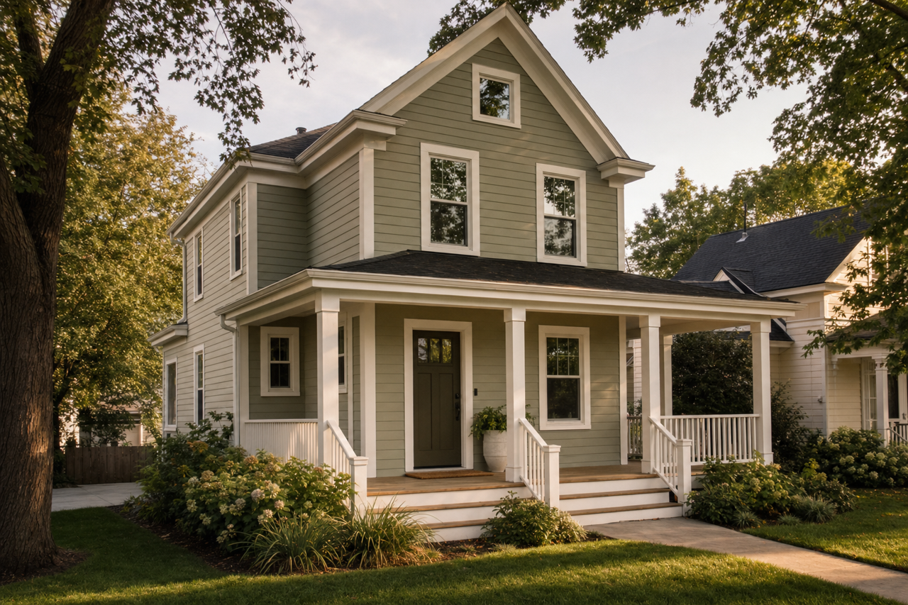 Nature by Benjamin Moore on exterior