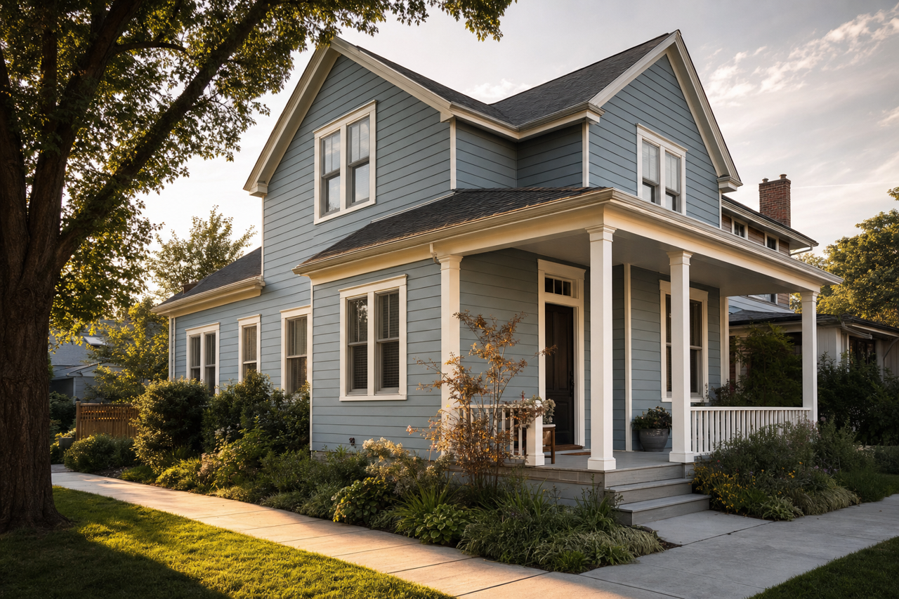 Labrador by Benjamin Moore on exterior