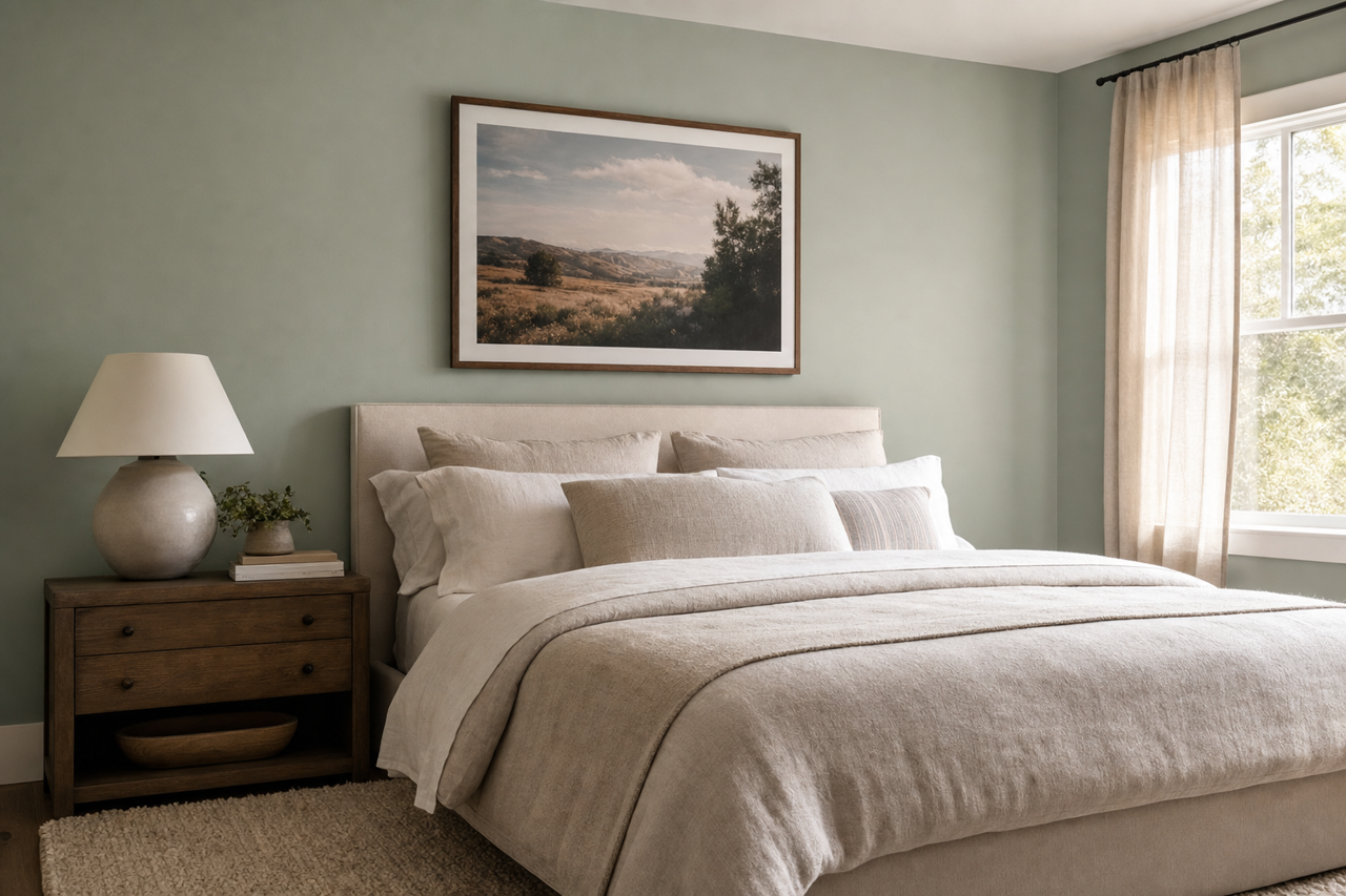 Scenic by Benjamin Moore on interiors