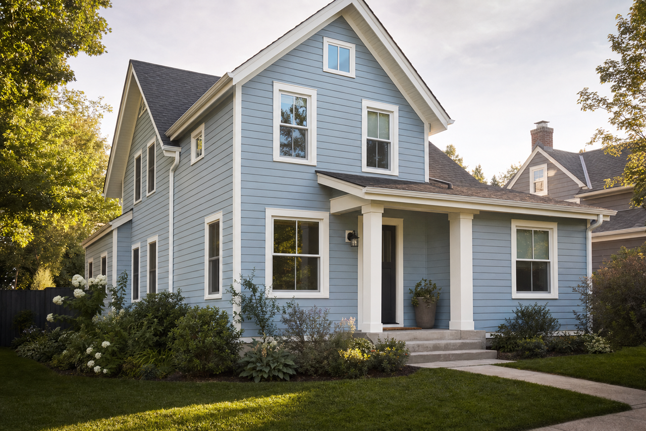 Northern by Benjamin Moore on exterior