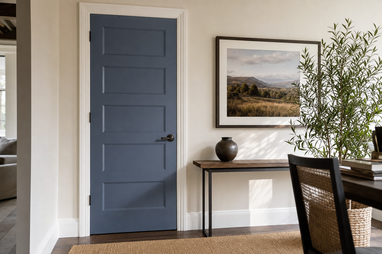 Kensington by Benjamin Moore on interior-doors