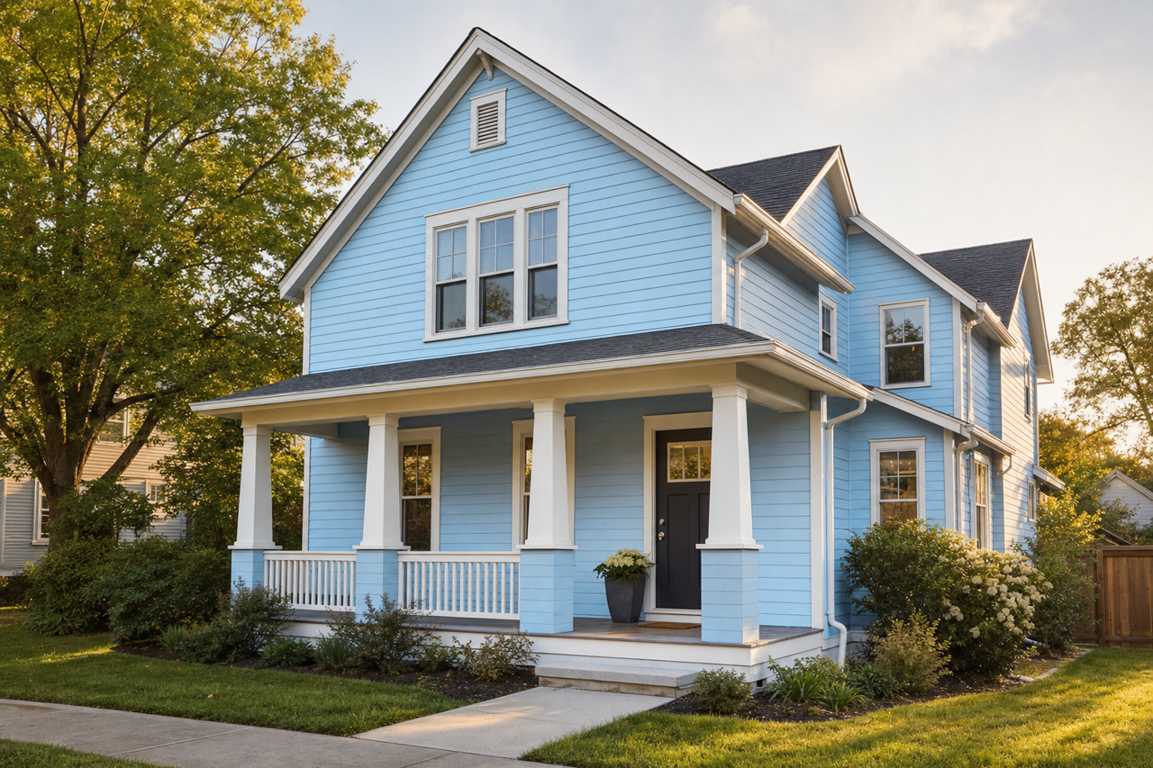 Summer by Benjamin Moore on exterior