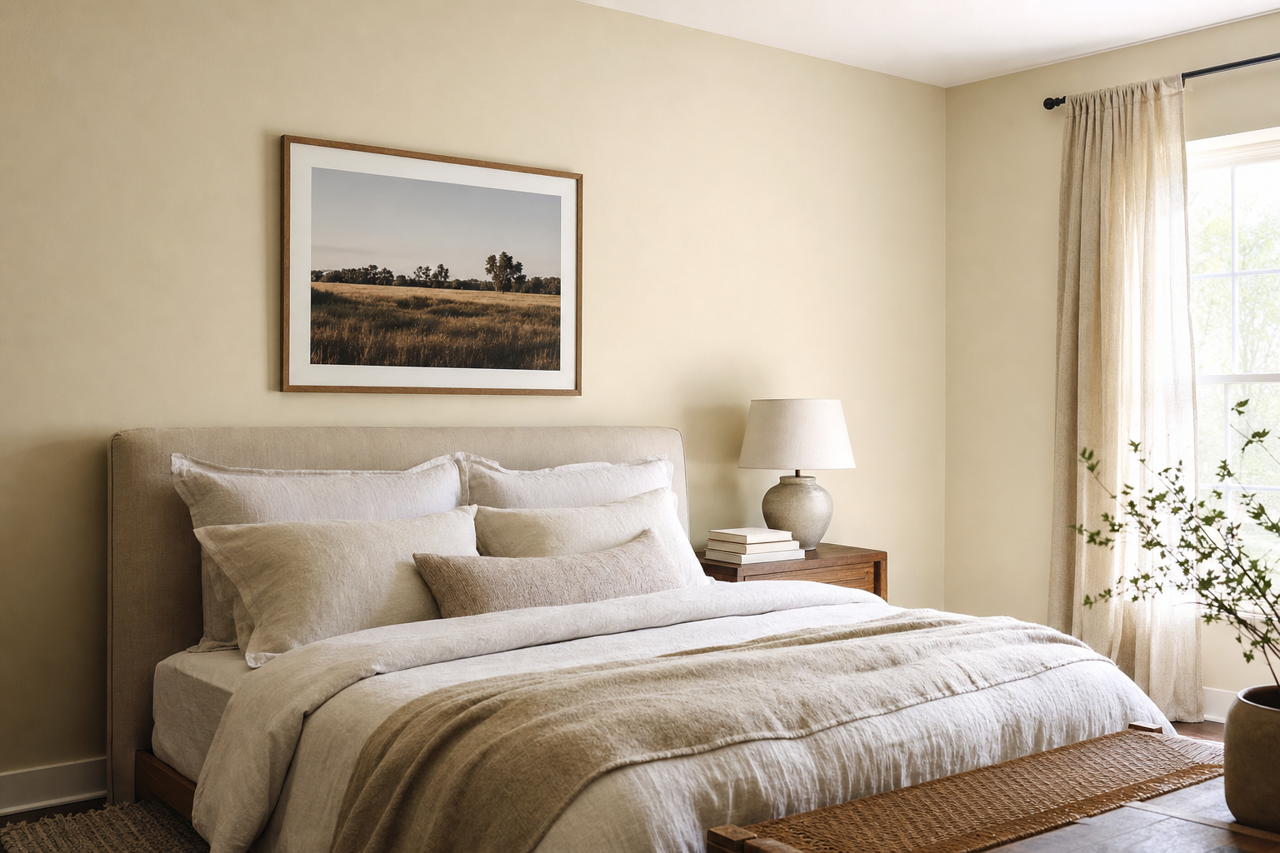 Gray by Benjamin Moore on interiors