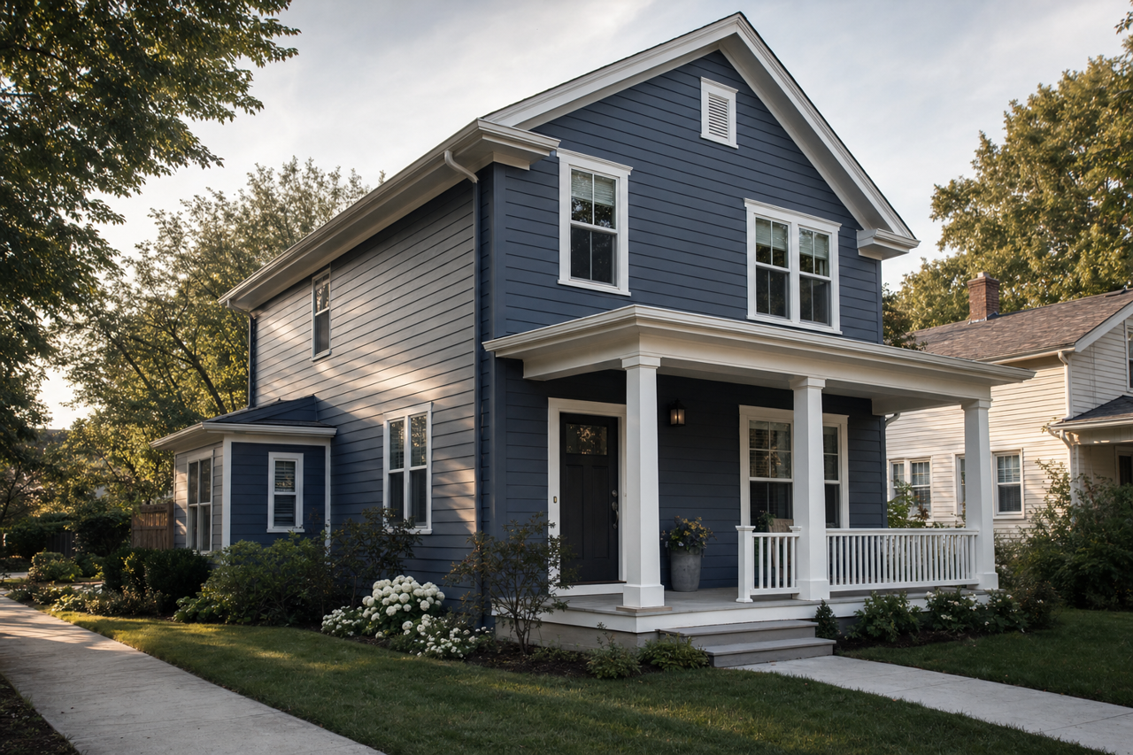 Hudson by Benjamin Moore on exterior