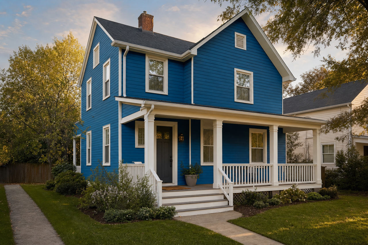 Mistral by Benjamin Moore on exterior