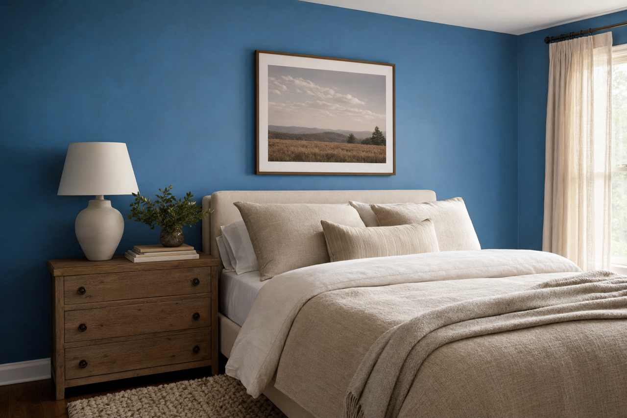 Winter's by Benjamin Moore on interiors