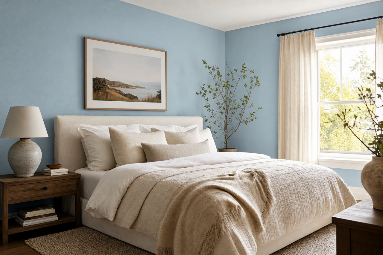 H2O by Benjamin Moore on interiors