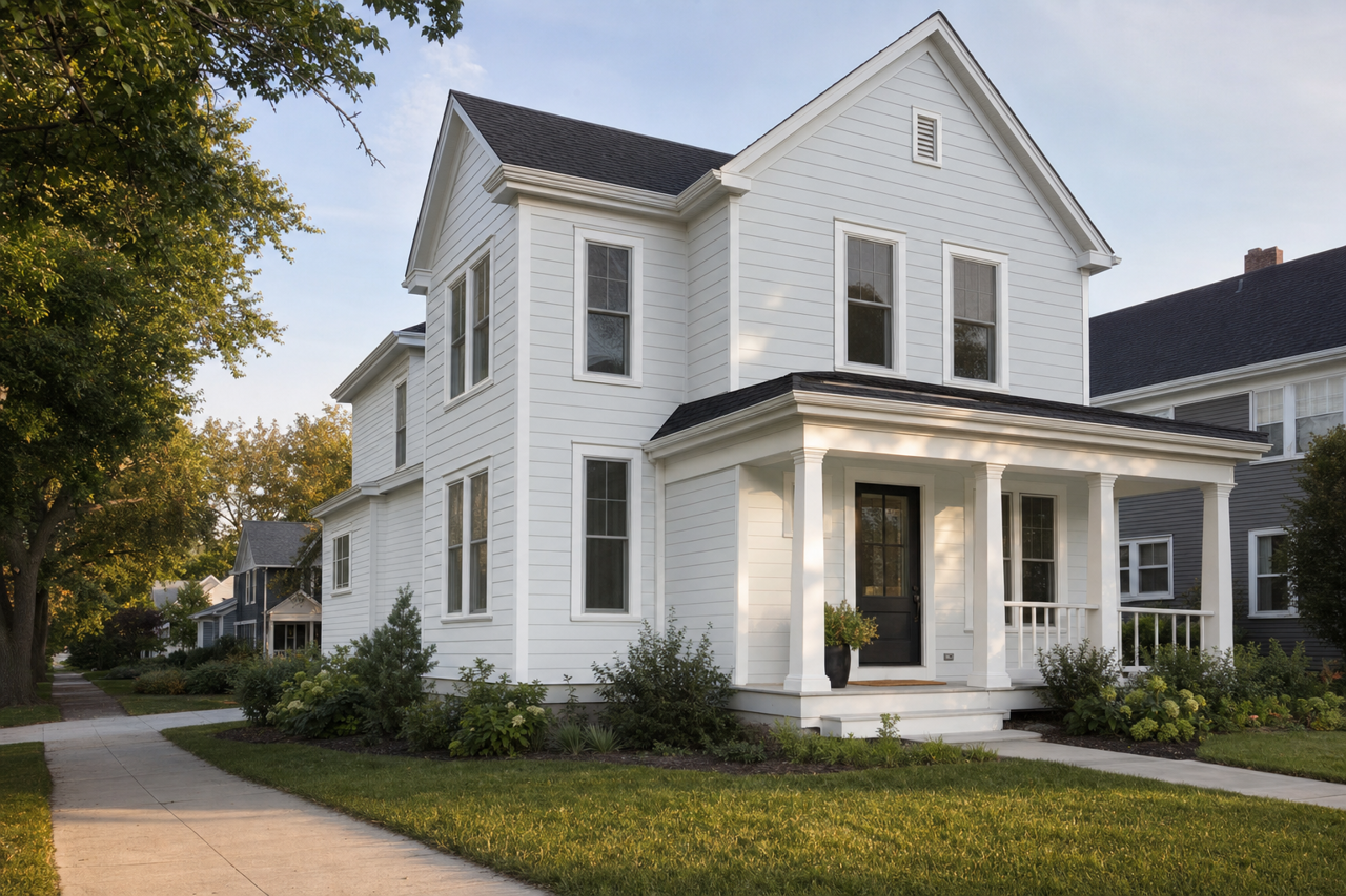 Whirlpool by Benjamin Moore on exterior