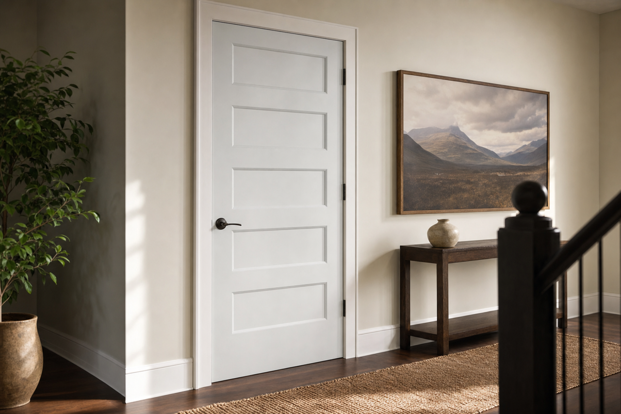 Whirlpool by Benjamin Moore on interior-doors