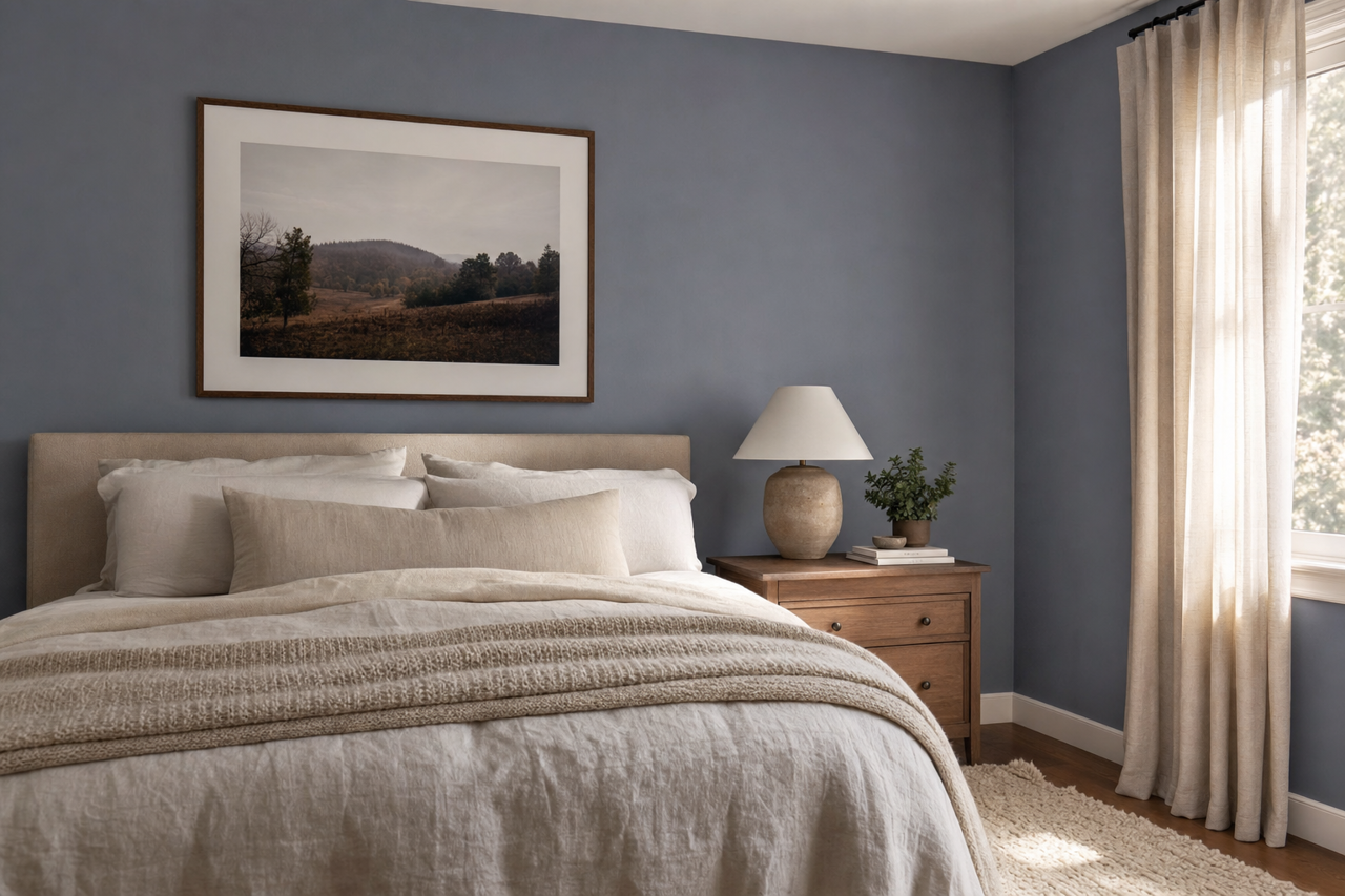 In by Benjamin Moore on interiors