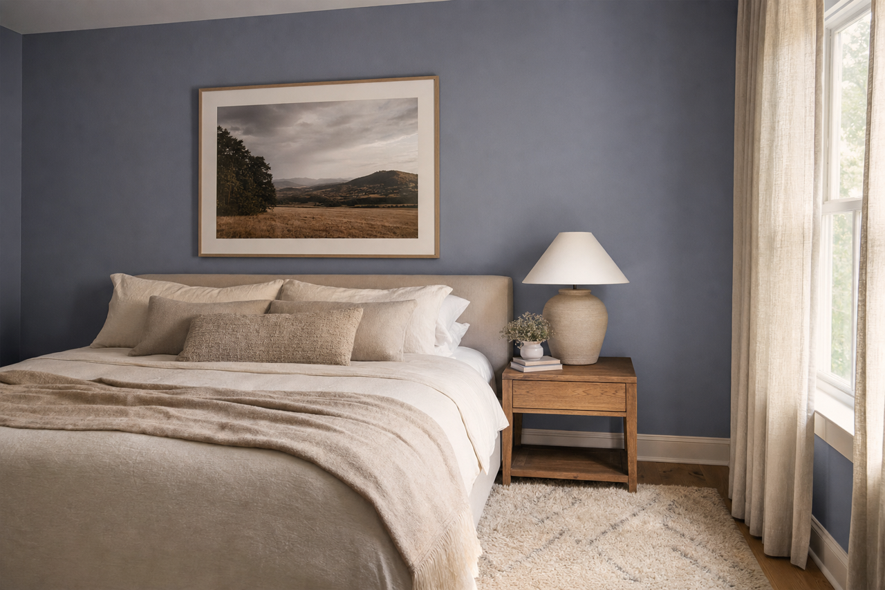Queen's by Benjamin Moore on interiors