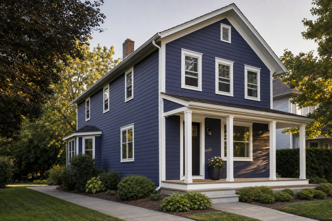Wizard by Benjamin Moore on exterior