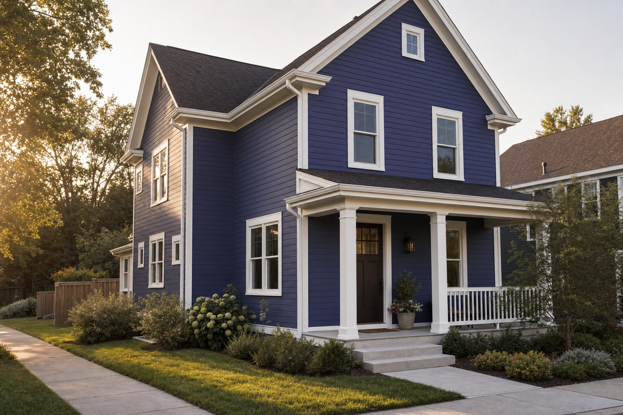 Basic by Benjamin Moore on exterior
