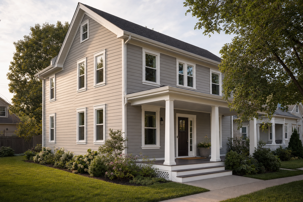 Soho by Benjamin Moore on exterior