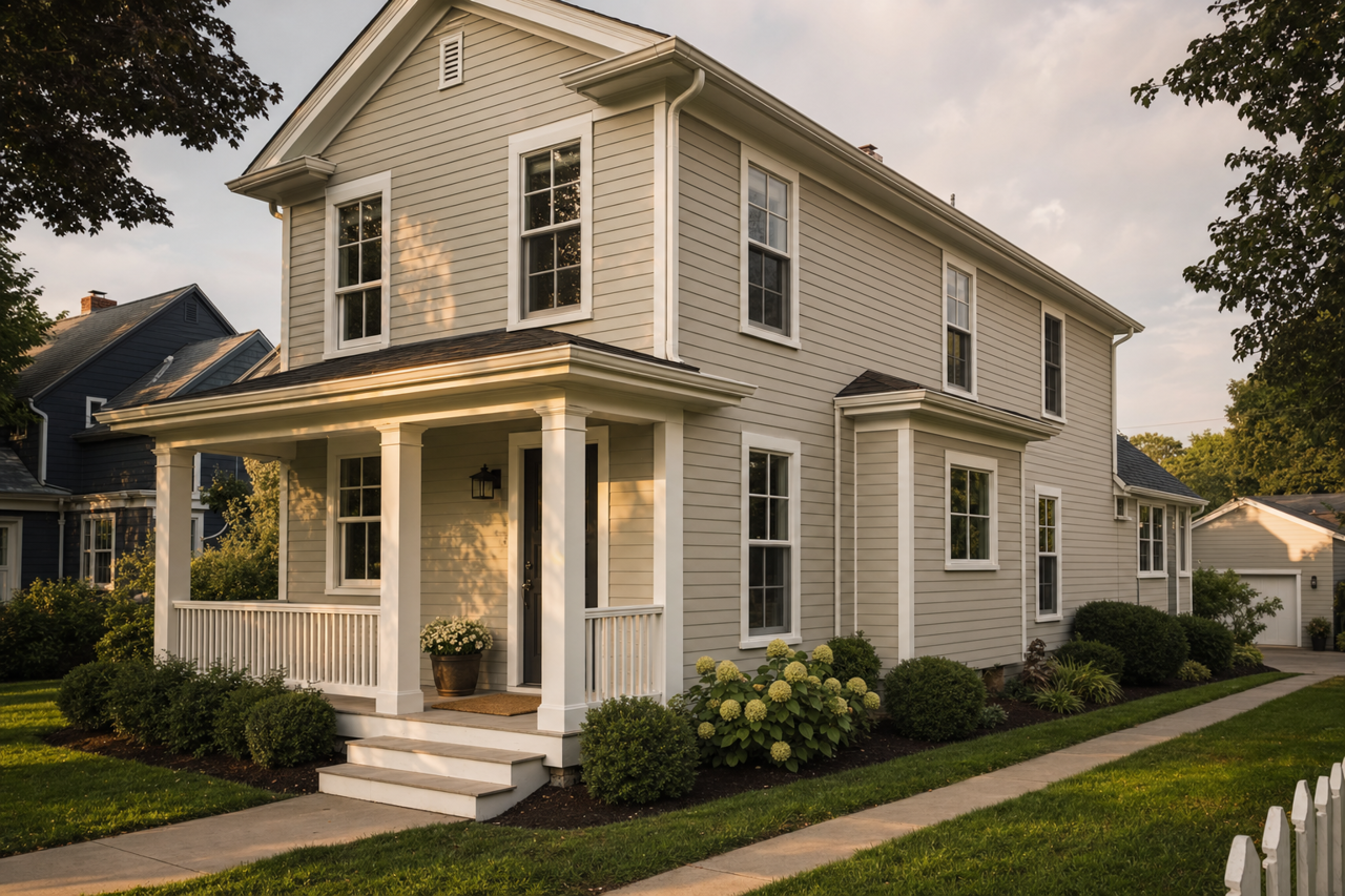 Cosmopolitan by Benjamin Moore on exterior