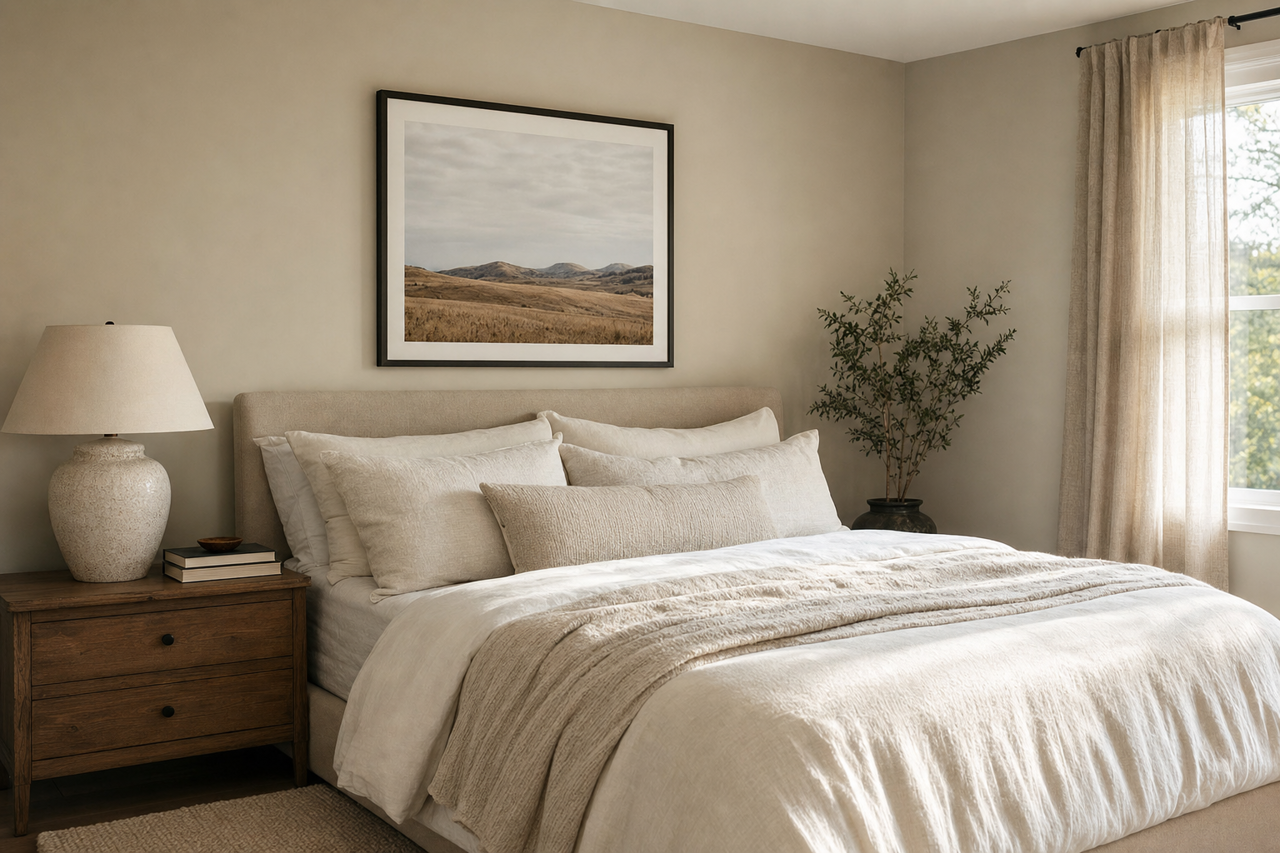 Cosmopolitan by Benjamin Moore on interiors