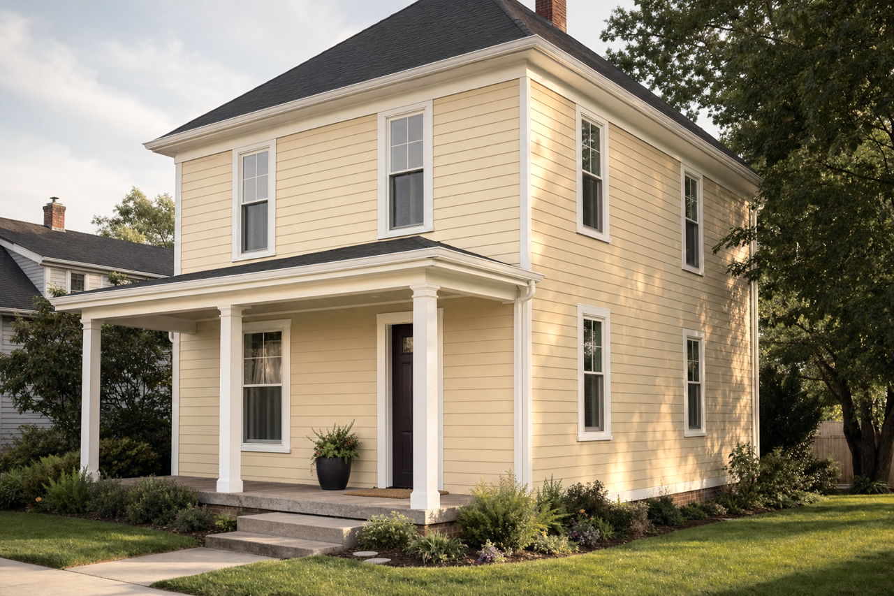 Garden by Benjamin Moore on exterior