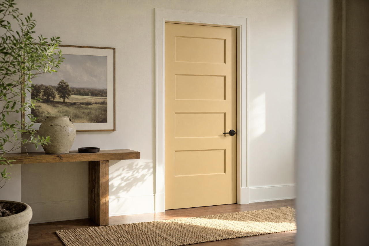Garden by Benjamin Moore on interior-doors