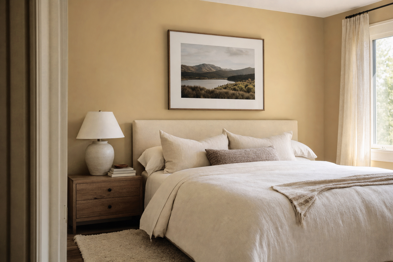 Trench by Benjamin Moore on interiors
